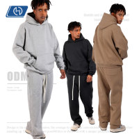 Sweat à capuche en polaire surdimensionné 350 GSM, sweat à capuche en polaire épais, sweat à capuche en polaire de qualité supérieure pour programmes d'approvisionnement en gros de sweats à capuche sans marque