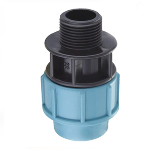 Raccord de compression rapide PP pour système de tuyauterie d'irrigation <span class=keywords><strong>en</strong></span> plastique HDPE de 20 à <span class=keywords><strong>110</strong></span> mm - Product Image 3