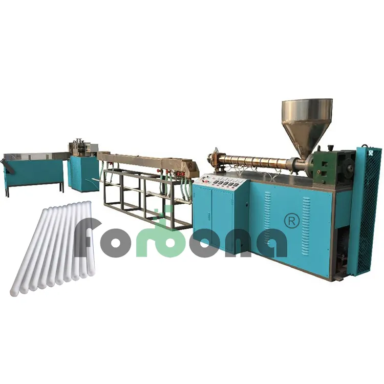 Forbona – Machine de fabrication de bâtons de pailles en plastique PP PE, haute efficacité, stabilité entièrement automatique