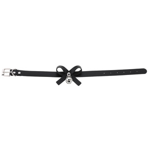 Adjustable Bondage Choker Collar Neck Ring Bowknot Bell Charm Pendant Women's Fashion <strong>Jewelry</strong> Gift Necklace for Girls - Product Image 3