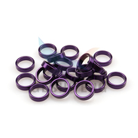 Geshifeng Anneau pour perruche bon marché Étiquette d'identification Anneaux pour oiseaux Anneaux pour jambes Anneaux pour pigeons 8mm 2mm 28mm