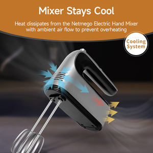 Batidora Portátil de 300W, <span class=keywords><strong>Mini</strong></span> Batidora de Mano de 5 Velocidades, Licuadora de Alimentos, Máquina para Repostería, Electrodoméstico para el Hogar, Batidora Eléctrica para Pasteles - Product Image 5