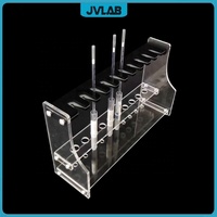 Support en plexiglas pour tubes de Westergren en acrylique, pour tests de taux de sédimentation des érythrocytes (TSE), 10 puits