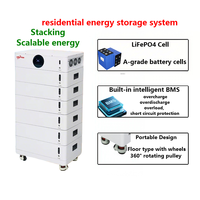 Système de stockage d'énergie Pologne Kenya 5kWh 15kWh 20kWh, batterie solaire 100Ah 200Ah 300Ah 51.2V 48V LiFePO4 tout-en-un pour la maison