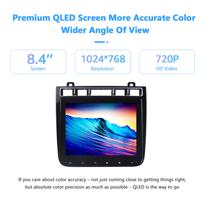 TOUAREG 2010-2018 reproductor de vídeo GPS para coche 8,4 \ "T610/7862 Android13.0 2Din octa-core 4G + 64G amplificador de tablero DSP incorporado - Product Image 3