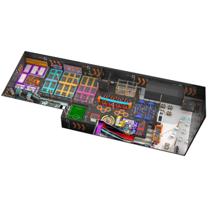 The Small <strong>Indoor</strong> <strong>Slide</strong> for kids Is Suitable for 3D Design Blueprint Soft Playground Equipment Customization in Family Hotels - Product Image 3