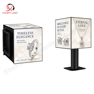 Affichage LED en cube intérieur P2.604, 4 côtés, 1920HZ, cube vidéo LED, cube magique pour exposition - Product Image 1