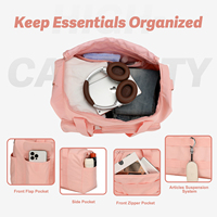Sac de voyage imperméable avec compartiment à chaussures, grande capacité, multifonctionnel, sac de sport, sac à dos pour ordinateur portable pour hommes