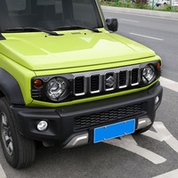 Cache-phare noir mat en ABS pour Suzuki Jimny JC74 Nomade JB74 2025 – Accessoire de modification extérieure dédié
