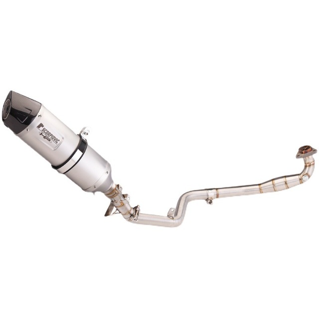 Integrated End Cap Exhaust Tail Pipe Exhaust X-ADV 750 Rear Pipe System Race Spec Short Silencer for for Adventure Touring