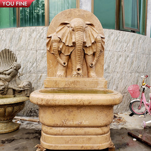 YOUFINE Marmor-Kerub-Wandbrunnen für Klassische Villengärten - Product Image 4