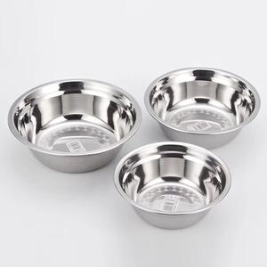 Mangkuk hewan peliharaan logam besar portabel, mangkuk anjing pengganti Stainless Steel untuk hewan kecil dan besar - Product Image 2