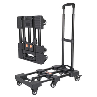 Chariot à bagages pliable robuste, chariot à plateforme portable, chariot à main pliable, vente directe d'usine