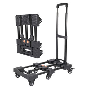 Penjualan langsung pabrik truk lipat Dolly lipat keranjang bagasi lipat 6 roda tugas berat Keranjang Platform portabel - Product Image 6
