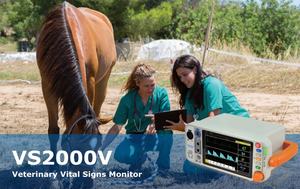 पोर्टेबल पशु चिकित्सा महत्वपूर्ण संकेत पशु चिकित्सा संकेतों के लिए मिनी दबाव मशीन की निगरानी - Product Image 6