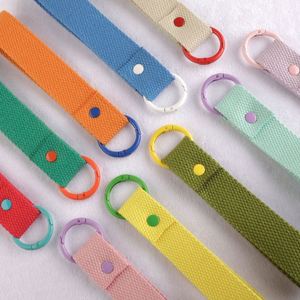 Étiquette nominative personnalisée en toile avec logo brodé pour enfants, patch thermocollant, étiquette de clé en sangle, lanière, étiquettes de bagage, sangle de clé en toile - Product Image 4