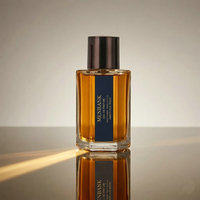 Botol Parfum Kaca Prisma Heksagonal Mewah 50ml dengan Tutup Logam, Semprotan Kabut Halus, Isi Ulang, Kemasan Parfum Kustom
