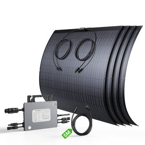 Système photovoltaïque connecté au réseau SHENHAUR 2000W |   <span class=keywords><strong>4</strong></span> trackers MPPT, micro-onduleur empilable, 2 pièces, panneau <span class=keywords><strong>solaire</strong></span> flexible 240W, panneau <span class=keywords><strong>solaire</strong></span> de balcon - Product Image 1