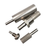 0.5-100 fritté micron en acier inoxydable Diffusant Pierre Poreuse nano générateur d'oxygène diffuseur