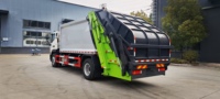 Camion à ordures compacteuses FOTON 4x2 avec benne de 15 m³ équipé d'un moteur WeiChai 240 CV