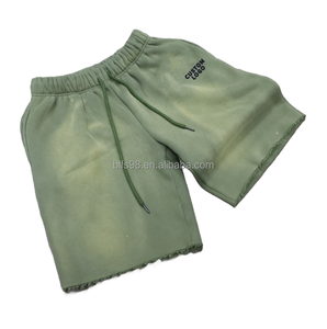 Pantalones Cortos Casuales de Secado Rápido para Hombre, Diseño Personalizado OEM ODM, con Bolsillos, Estilo Urbano, con Cinta Decorativa, para Deportes y Ocio - Product Image 4