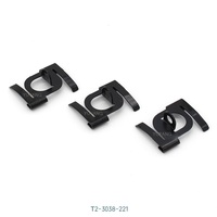 Luminaire de plafond OEM Fixations suspendues noires Pince de plafond à barre en T avec crochet
