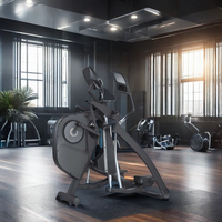 Usine de Guangzhou, équipement de fitness pour la salle de sport, grue, vélo d'exercice, machine elliptique à foulée modifiable