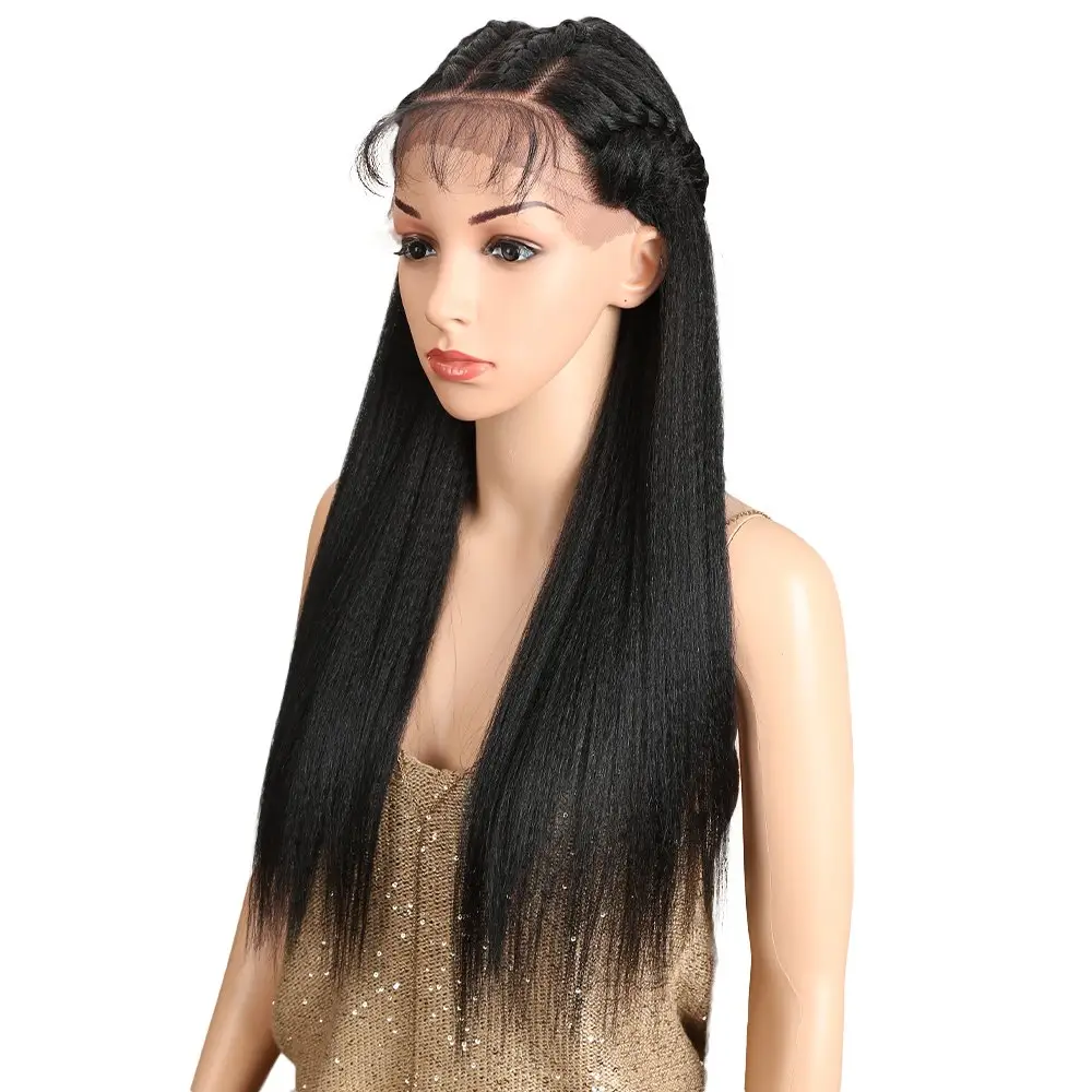 wholesale yaki Silky Straight Wave frontal wig cheap13X4 virgin brazilian raw human hair hd lace front glueless wigs