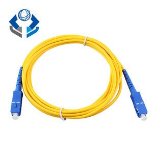 Câble de raccordement <span class=keywords><strong>fibre</strong></span> optique simplex SC/PC 5m 2.0mm 3.0mm FTTH/FTTB/FTTX léger 0.03kg - Product Image 1