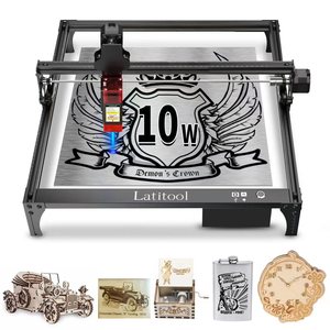 Latitool Brand Factory's 10 Kits F50 Máquina de grabado de enlace de compra Maquinaria de grabado láser de escritorio para metal - Product Image 3