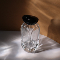 Botol Parfum Bentuk Silinder Kaca Grosir dengan Pompa Semprot Ukuran 50ml & 100ml, Tutup Magnet Cetak Sablon