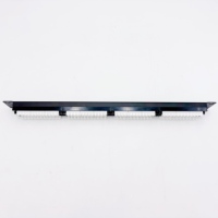 Panel Patch Metal Cat6 UTP RJ45 24-Port 1U 19 inci untuk Kabinet Jaringan, Laris Terjual