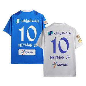 23/24 Uniforme De Futebol Riyadh Crescent Jersey Neymar 10 Futebol Jersey Casa E Fora Grupo Compra Por Atacado Jerseys