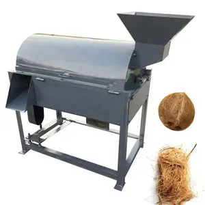 High Quality Coconut Peels Husk Defiber Machine/coconut Palm Fiber Extractor/coconut Fiber Coir Extracting Machine