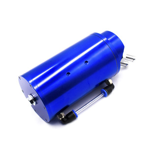 Bidon de récupération d'huile moteur rond noir 2L style D1 pour modification et mise à niveau de véhicule - Product Image 3