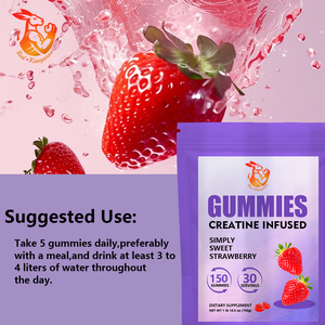 Gomitas de Creatina Personalizadas OEM para Antes del Rendimiento, Ayuda a Aumentar la Masa Muscular, Gomitas de Suplemento Deportivo - Product Image 2