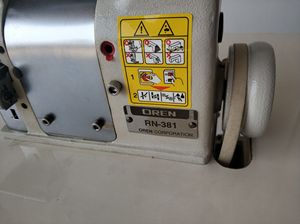 จักรเย็บผ้าลายพิมพ์ จักรเย็บผ้ารูปทรงเปลือกหอย จักรเย็บผ้าอุตสาหกรรม รุ่น RN-<span class=keywords><strong>381</strong></span> - Product Image 6