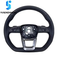 Volant de voiture en cuir personnalisé pour Audi A3 8P A5 A6 C6 Q5 B8 A7 C8 B9 S5 B8.5 A4 RS6 SQ5 S5 TT MK3 RS7 A8L D4 RS5 8Y SQ8 8V