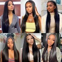 Натуральные необработанные вьетнамские волосы 15A Grade Straight Weave: прямые пучки из натуральных человеческих волос для женщин, натуральный черный цвет