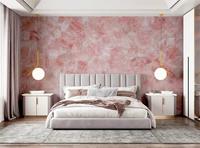 Guérison Rose Cristal Rose Quartz Agate Pierre Précieuse Dalle Onyx Marbre Poli Naturel Rétro-Éclairé pour Designer Décor À La Maison Comptoirs
