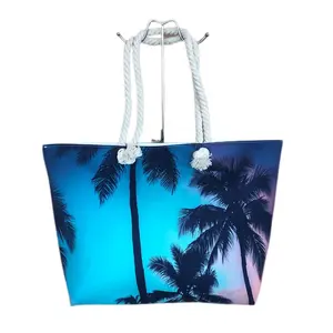 Wholesale handbag from China cheap tote bag unique female shoulder bag and beach bag custom logo