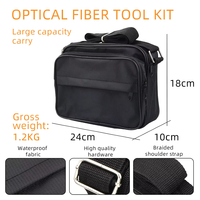 Görsel hata bulucu ve optik güç ölçer fiber araç kiti ile FTTH fiber optik ekipman kablo aracı fiber optik