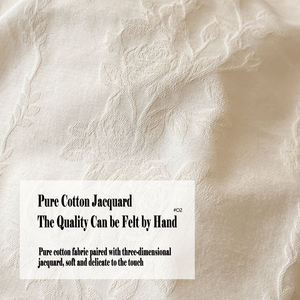 Ensemble de literie de luxe en pur coton 300TC de style européen, housse de <span class=keywords><strong>couette</strong></span> en jacquard floral 3D en relief, design double face AB - Product Image 3