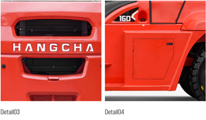 รถยก HANGCHA รุ่น G28 1.5-3.8 ตัน ซีรีส์ A2 รถยกเครื่องยนต์เบนซิน ยางลม รุ่น CPCD30-A2G2 สำหรับตลาดรัสเซีย - Product Image 5