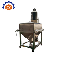 Mélangeur IBC à cône carré PLC haute efficacité, machine de mélange de laboratoire, mélangeur de poudre à trémie, mélangeur de bacs