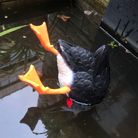 Mangeoire pour la chasse, accessoire pour attraper des poissons, gros nez et queue de canard, 30 cm