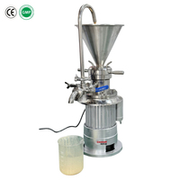 Molino Coloidal Vertical Químico para Alimentos, Máquina Industrial de Molienda Rotor-estator, Molino Coloidal Cosmético para Pasta Dental y Ungüentos