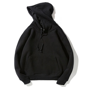 TOPGF699142 Sweat-shirts à capuche pour hommes 100% coton éponge, sweat-shirts décontractés à col rond, unis, sans marque, <span class=keywords><strong>Kagoul</strong></span> - Product Image 2