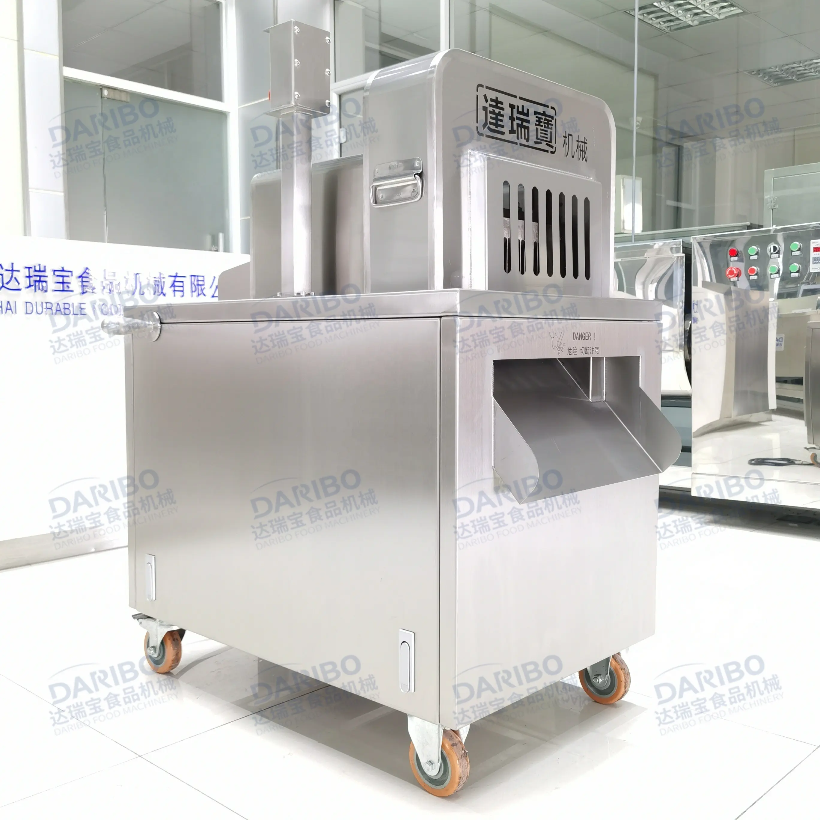 Automatic Frozen Meat Dicer Machine Chicken Fish Beef Meat and Bone Cutting Machine Custom Meat Cube Cutter