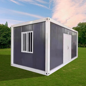 Maison conteneur modulaire réutilisable de 20 pieds avec conception ignifuge, installation rapide, salles d'isolement temporaires pour usage médical et scolaire - Product Image 4
